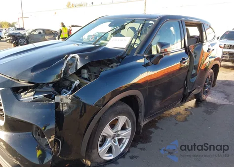 2021 Toyota Highlander Le from USA, damaged, VIN 5TDBZRBH6MS549579